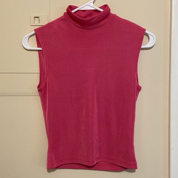 Vintage Morgan Square Hot Pink Tank - Picture 1 of 5